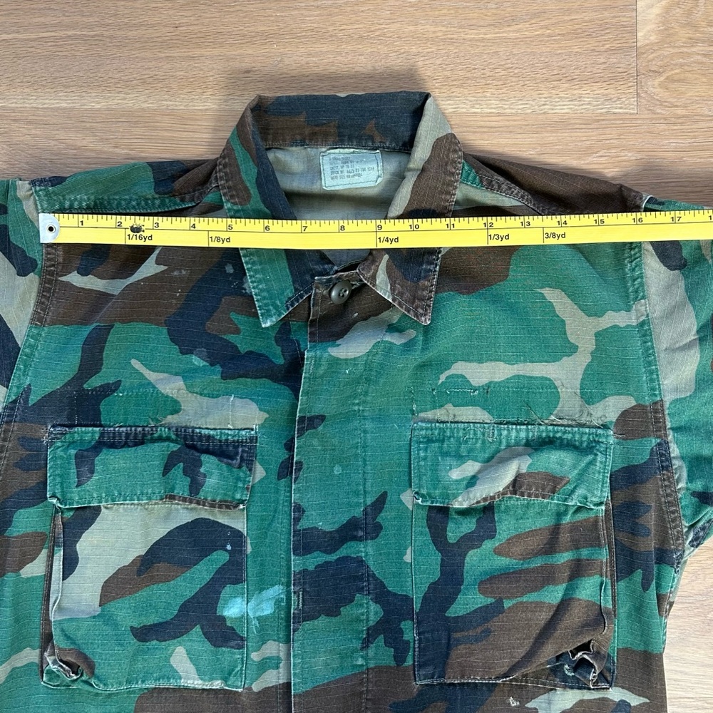 Vintage Camo Army Button Up Shirt - Picture 4 of 11